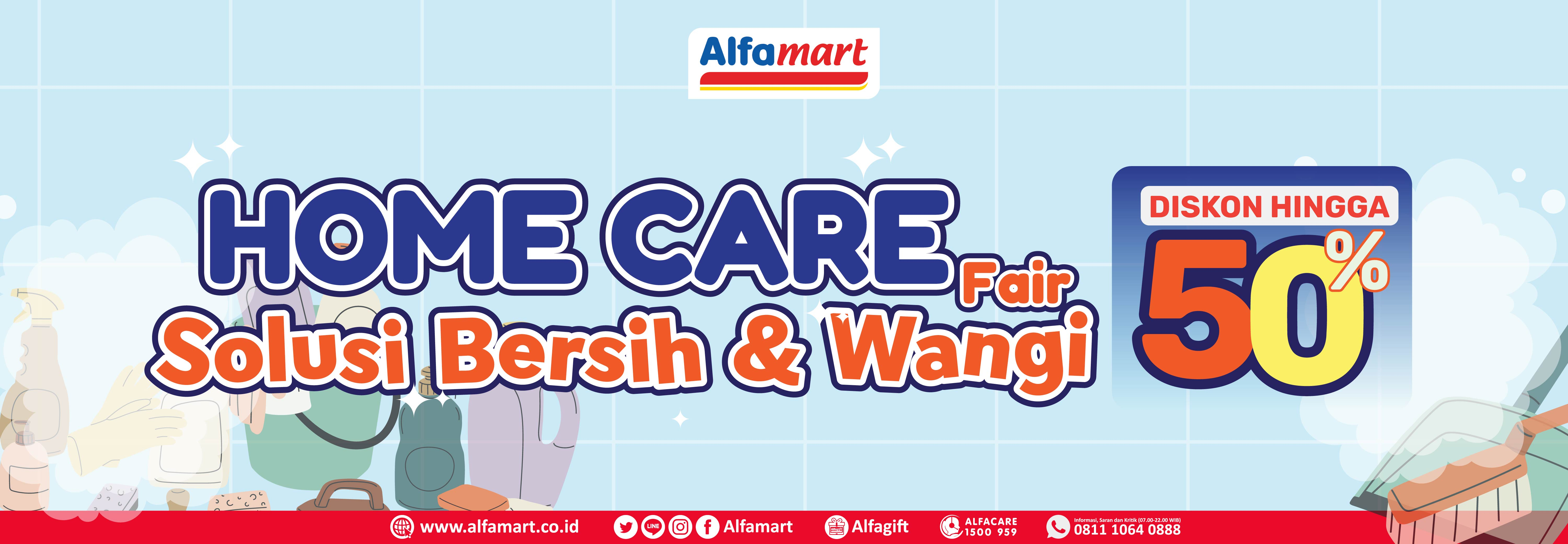 Banner promo HOME CARE Alfamart