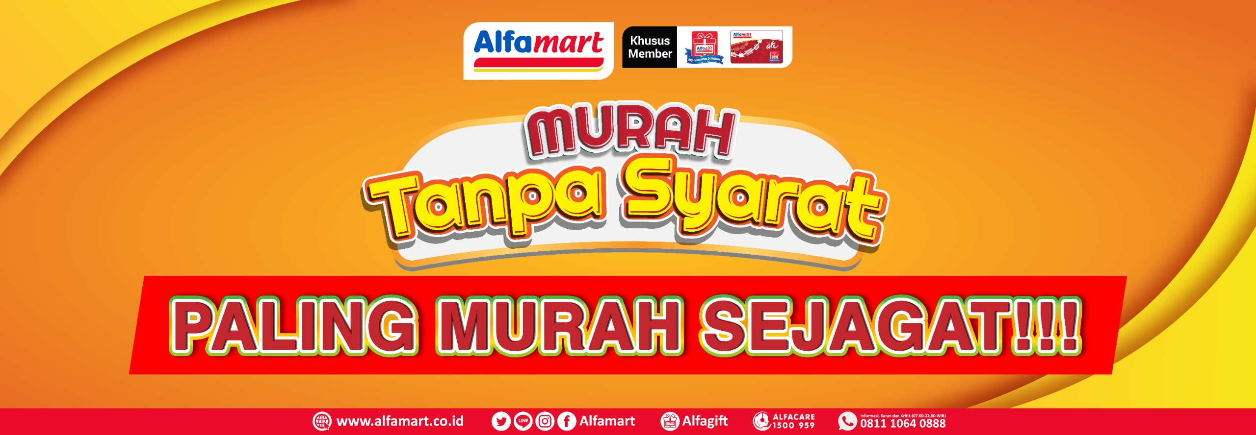 Promo PROMO MEMBER ONLY Alfamart