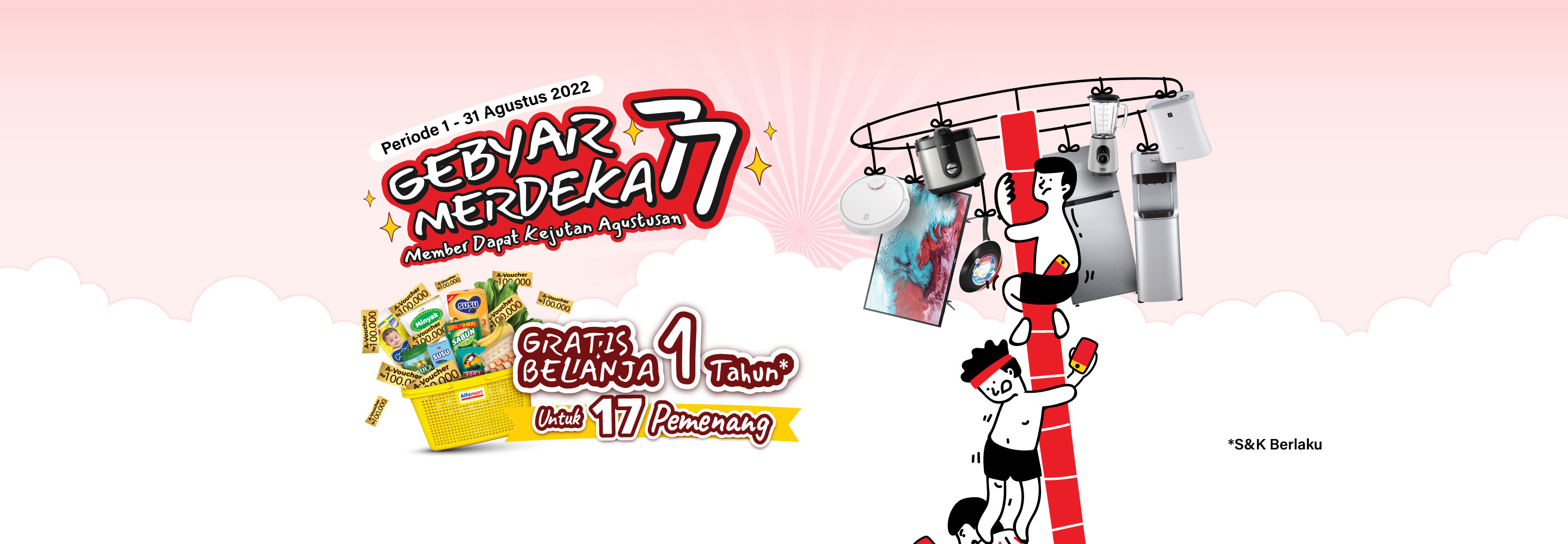 Promo Gebyar Merdeka 77 Alfagift Alfamart