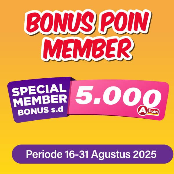 Banner Bonus Poin Member Alfamart Alfamart