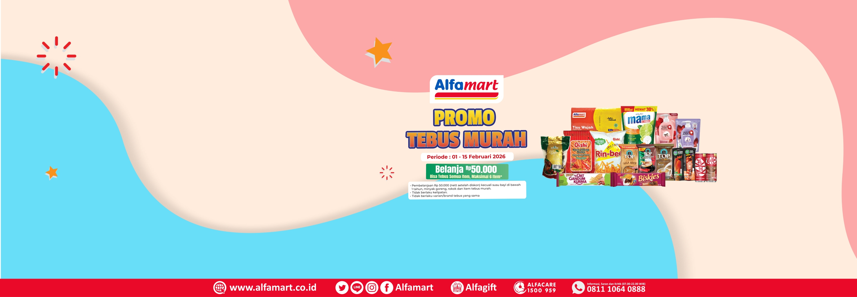 Desktop version banner Promo Tebus Murah
