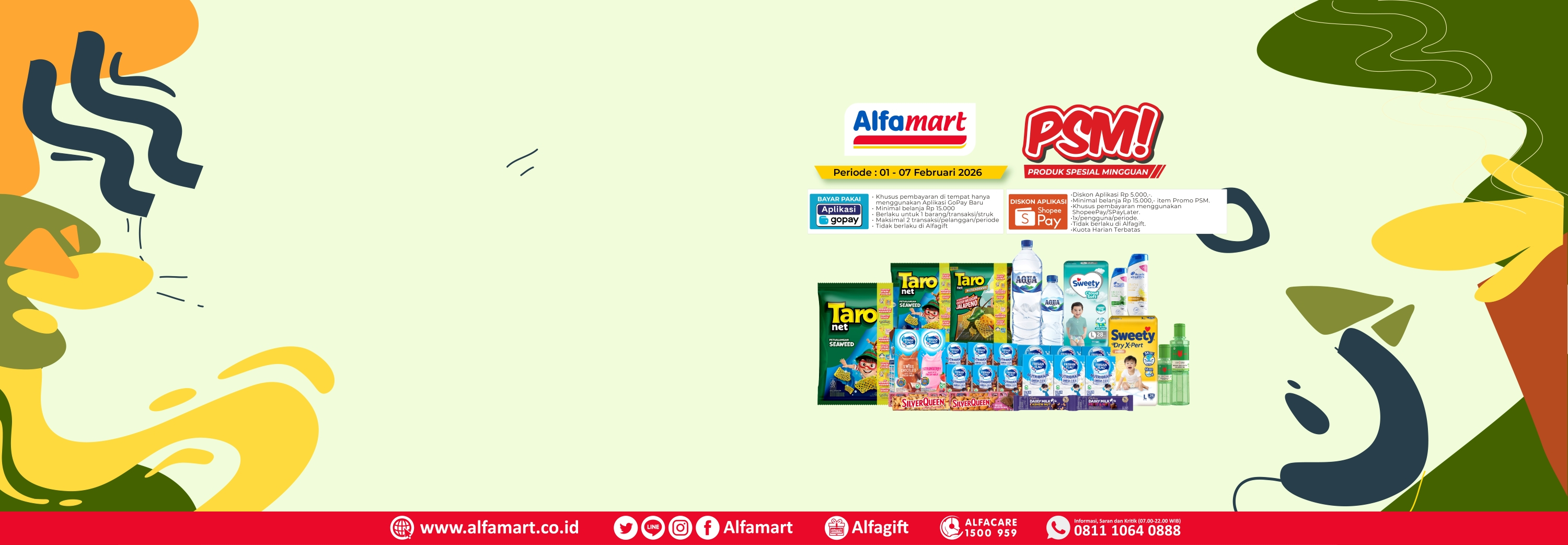 Desktop version banner Produk Spesial Mingguan