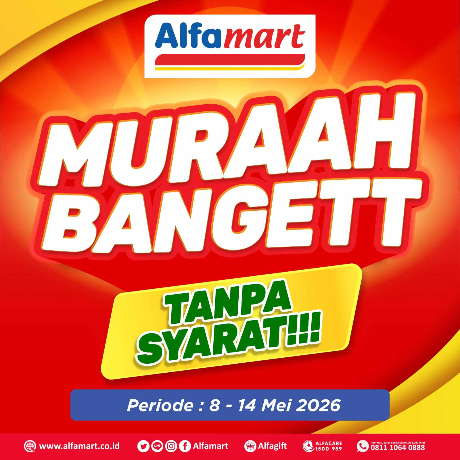 Banner MURAH BANGET Alfamart